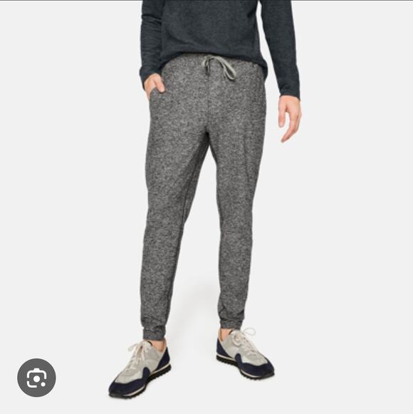 Outdoor Voices Pants - Outdoor Voices Cloudknit All Day Sweatpant Slim Heather Grey XS Soft Athleisure